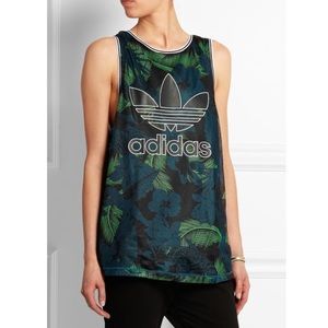 Adidas Originals Hawaii Printed Mesh Tank